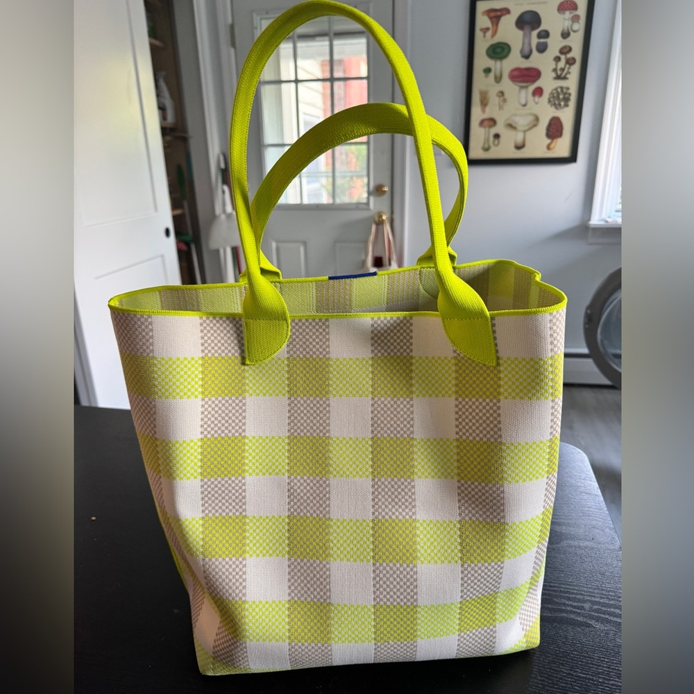 Rothy's Citrus Gingham Lightweight Tote